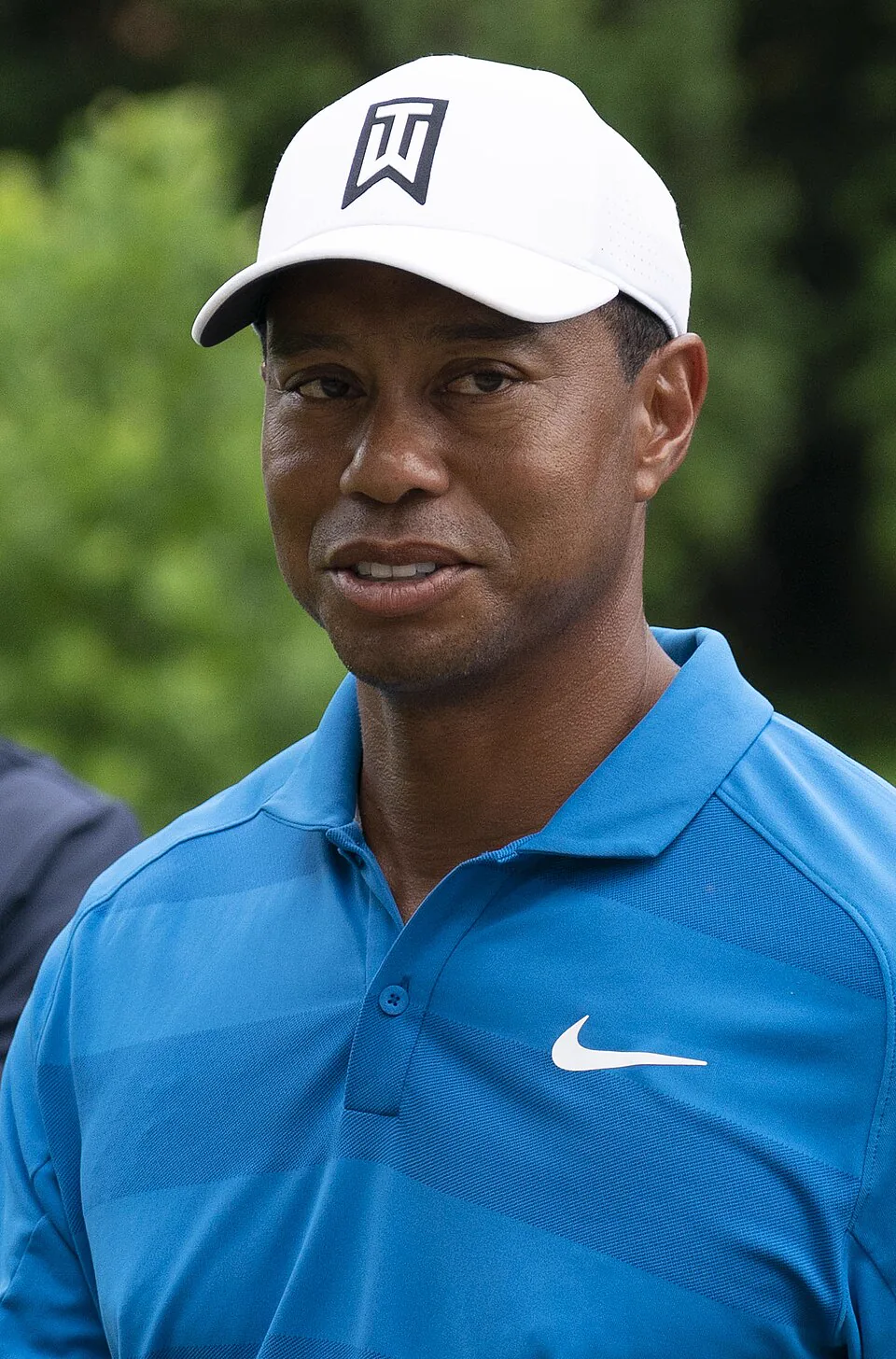 Tiger Woods at a golf tournament in 2018