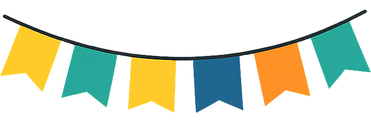 Decorative Banderitas Corner